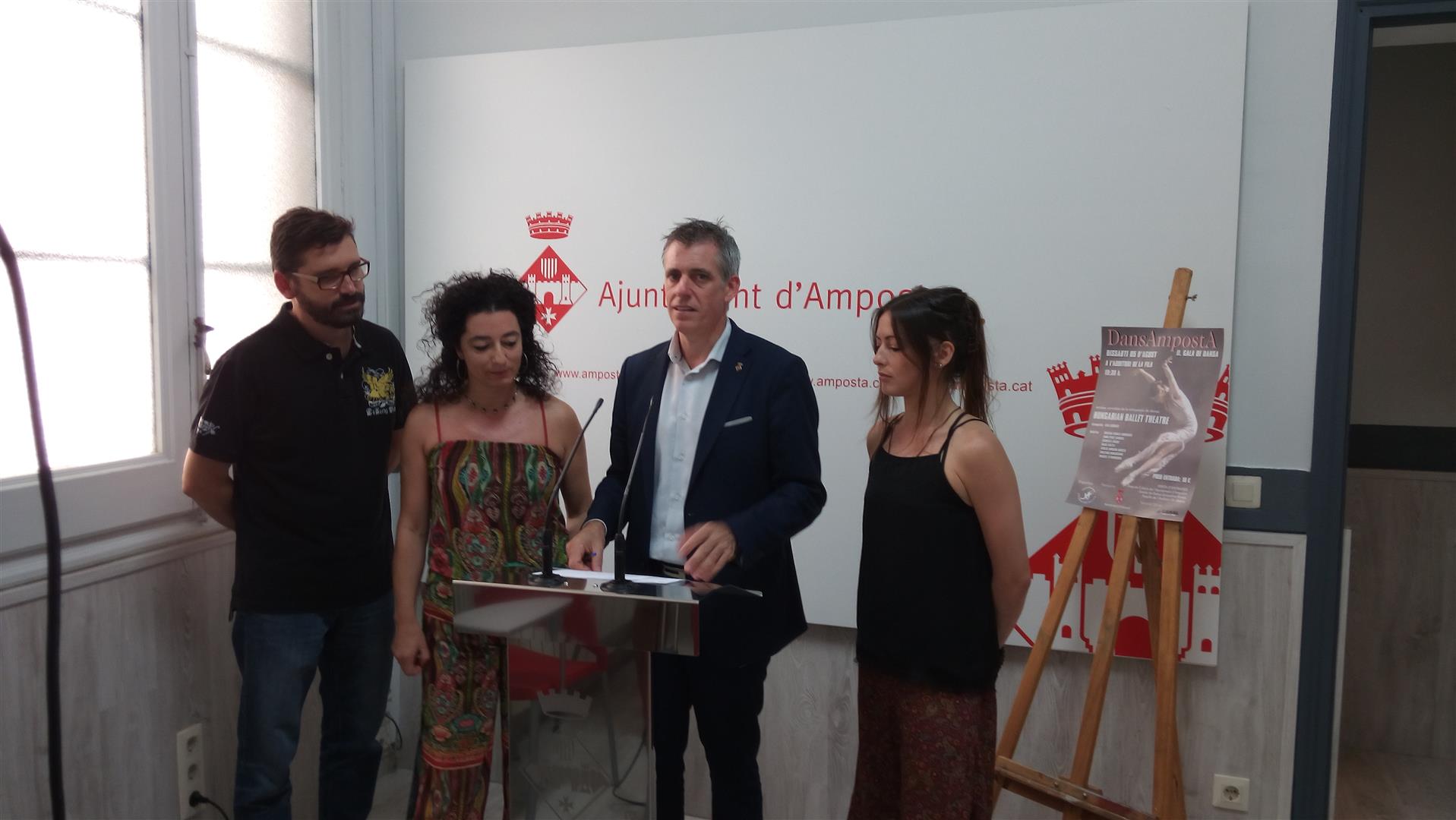 Amposta presenta el Festival DansAmpostA